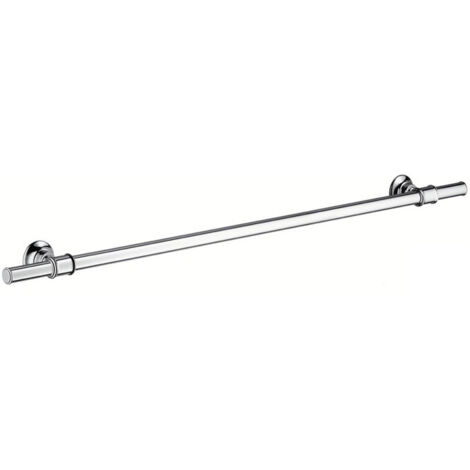 Porte-serviettes 800 mm nickel brossé
