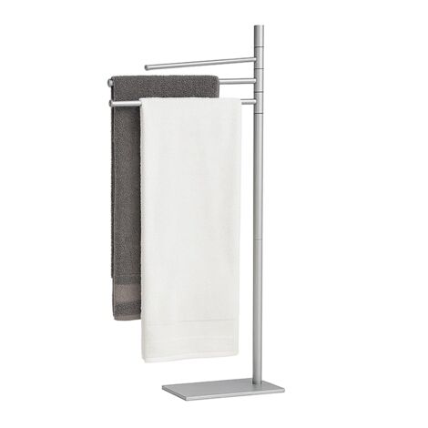 Porte-serviettes à 3 barres, en acier inoxydable, autoportant-AquaForge