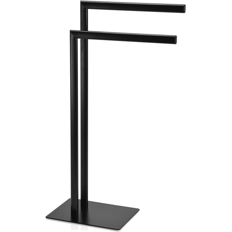 Andrea House - BA18074 Toallero Metal Negro - ref: BA18074