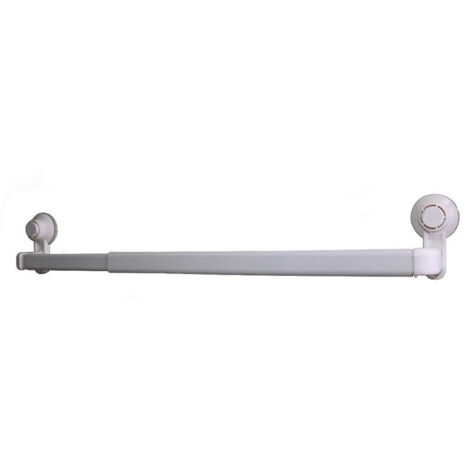 Porte-serviettes à ventouse rétractable, sans perçage, pour cuisine et salle de bain-AquaForge