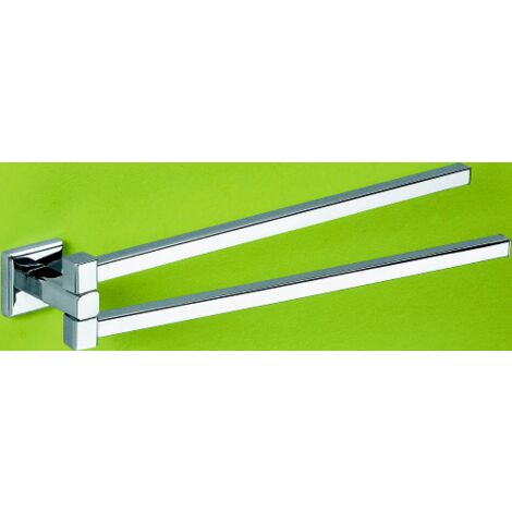 Porte-serviettes Colorado avec porte-serviettes et porte-serviettes chromA s