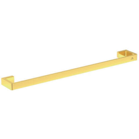 Porte-serviettes CONCA carré, 600 mm or brossé IDEAL STANDARD
