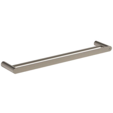 Porte-serviettes CONCA double, rond, 600 mm silver storm IDEAL STANDARD