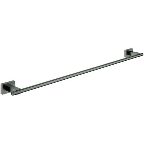 Porte-serviettes de bain GROHE ESSENTIALS CUBE 558mm graphite dur brossé