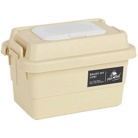 Porte-serviettes de camping extérieur - boîte de rangement pour bureau, distributeur de mouchoirs en papier pour table.