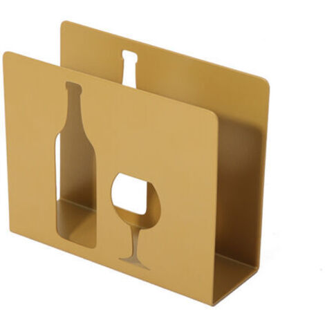 Porte-serviettes de table en métal Design porte-serviettes en papier support distributeur de mouchoirs décoratif pour dîner cuisine Restaurant