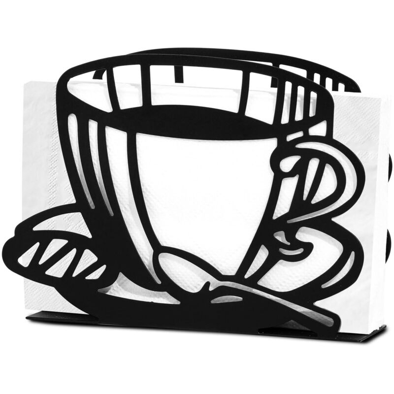 Porte Serviettes de Table Métal Support de Serviette Papier Moderne Range Serviettes de Table pour Cuisine Restaurant