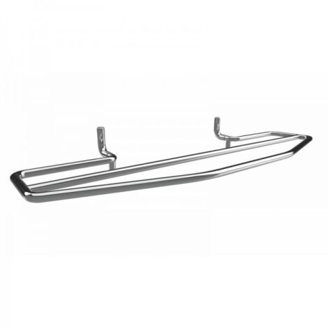 Porte-serviettes double RAWELL pour radiateur 60x6,9x21,5 cm en acier