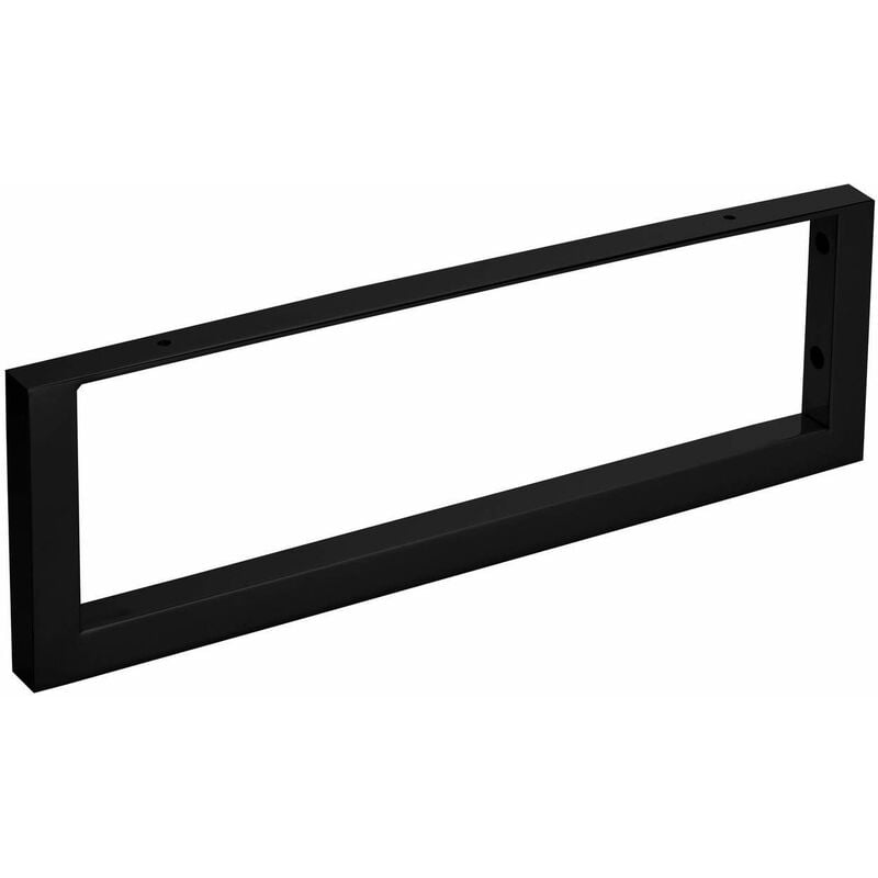 Tecom - Porte-serviettes en acier inoxydable finition noir mat DRGM48NR Noir mat