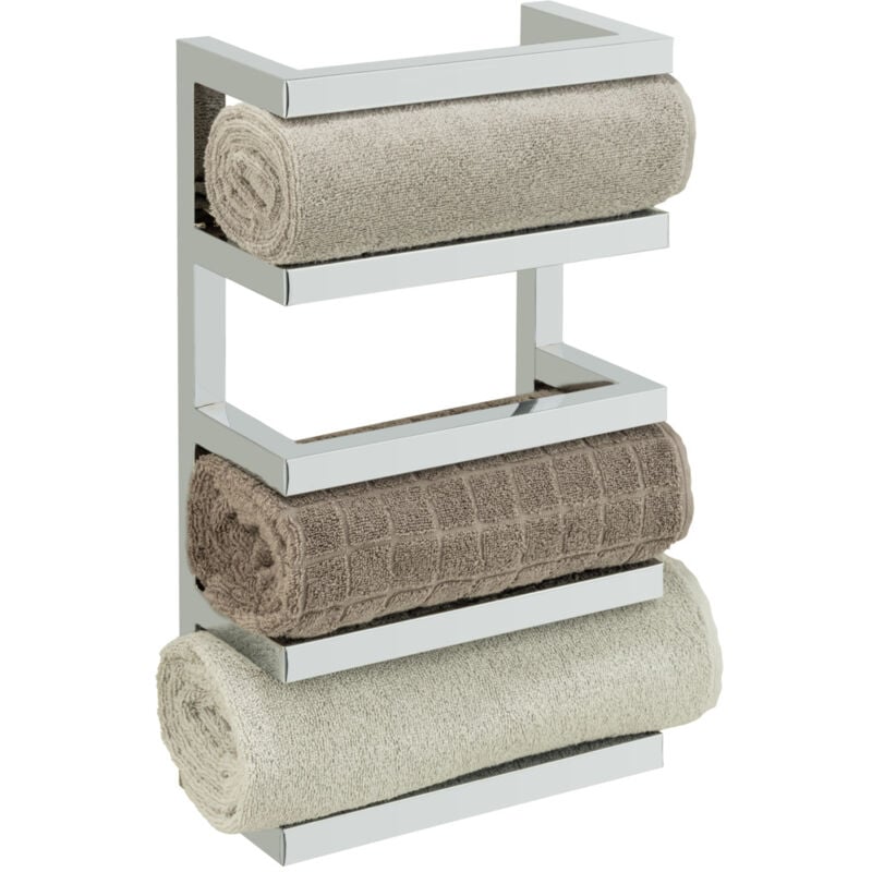 Wenko - Porte-serviettes à fixer Fondiro en inox