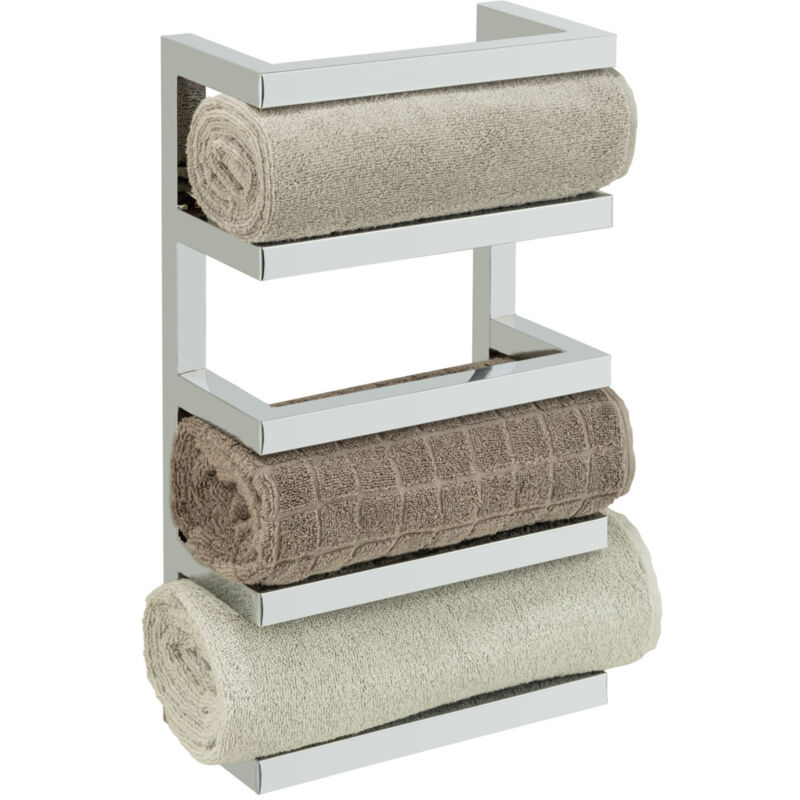 Wenko - Porte-serviettes à fixer Fondiro en inox
