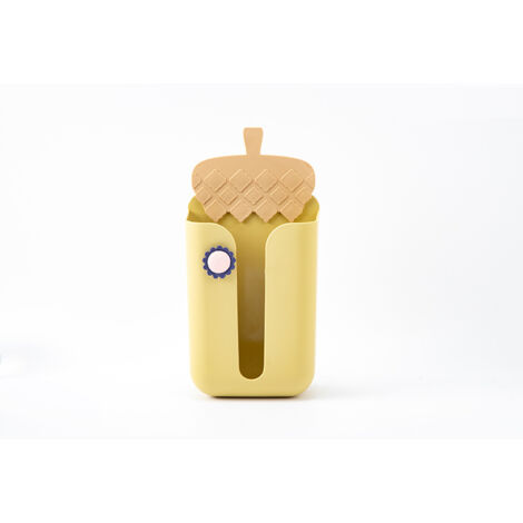 Porte-serviettes en papier mural pâte de salle de bain rouleau en plastique boîte à papier serviette de lavage sac à ordures support de rangement