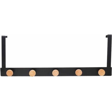 Porte-serviettes et porte-manteaux Ironwood, crochets muraux, sans perçage, gain de place, peut être rangé derrière une porte, durable et imperméable, convient aux salles de bains et aux chambres.