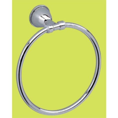 porte-serviettes Genziana anneau porte-serviettes chromA  pour serviettes