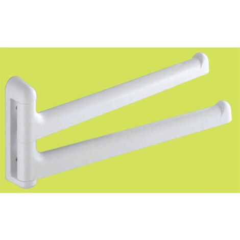 Porte-serviettes junior blanc et porte-serviettes avec joint