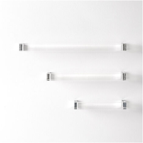 Porte-serviettes KARTELL 450 x 75 x 40 mm cristal clair LAUFEN