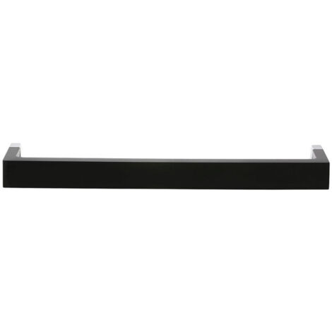 Porte-serviettes KARTELL 450 x 75 x 40 mm noir LAUFEN