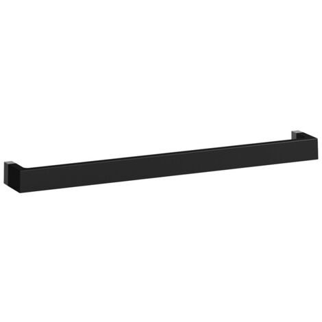 Porte-serviettes KARTELL 600 x 75 x 40 mm noir LAUFEN