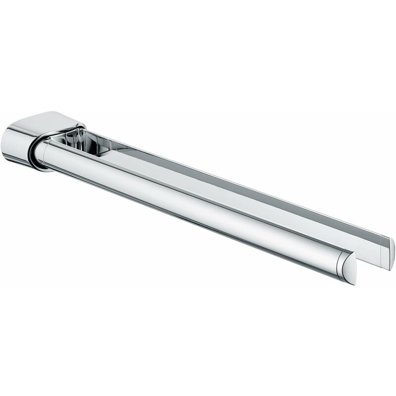 Keuco Elegance - Porte-serviettes double, longueur 45 cm, chrome 11618010000
