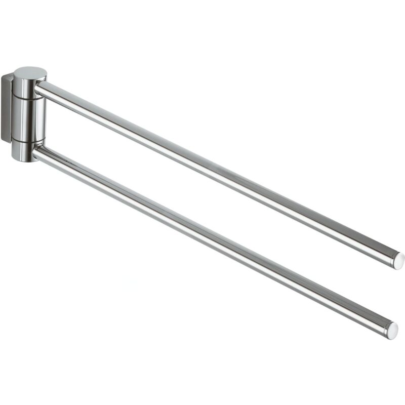 Keuco - plan Porte-serviettes, 300 mm, 2 bras, pivotant,