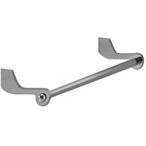 Porte serviettes latéral laiton chromé 40 CM pour lavabos WALDORF - CRISTINA ONDYNA WD74089