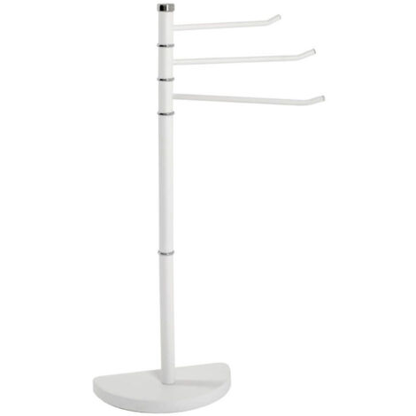 Porte-Serviettes Métal 3 Barres "Tiny" 89cm Ivoire