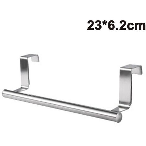 JQK Barre Porte-serviettes Chromée, 22,9 Cm, Acier Inoxydable 304