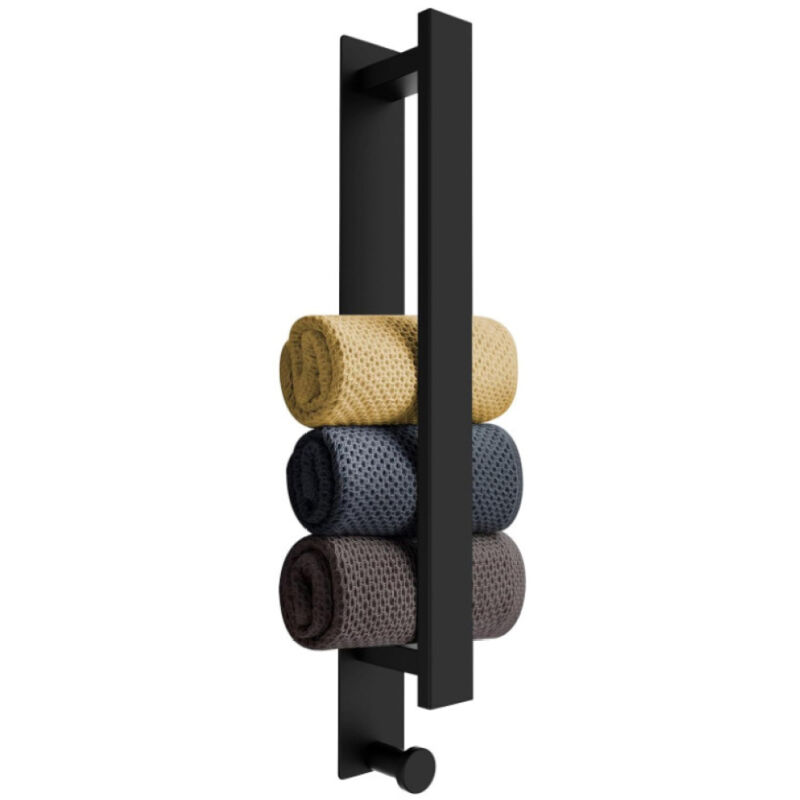 Porte-serviettes monobloc sans perçage, porte-serviettes, porte-serviettes invité