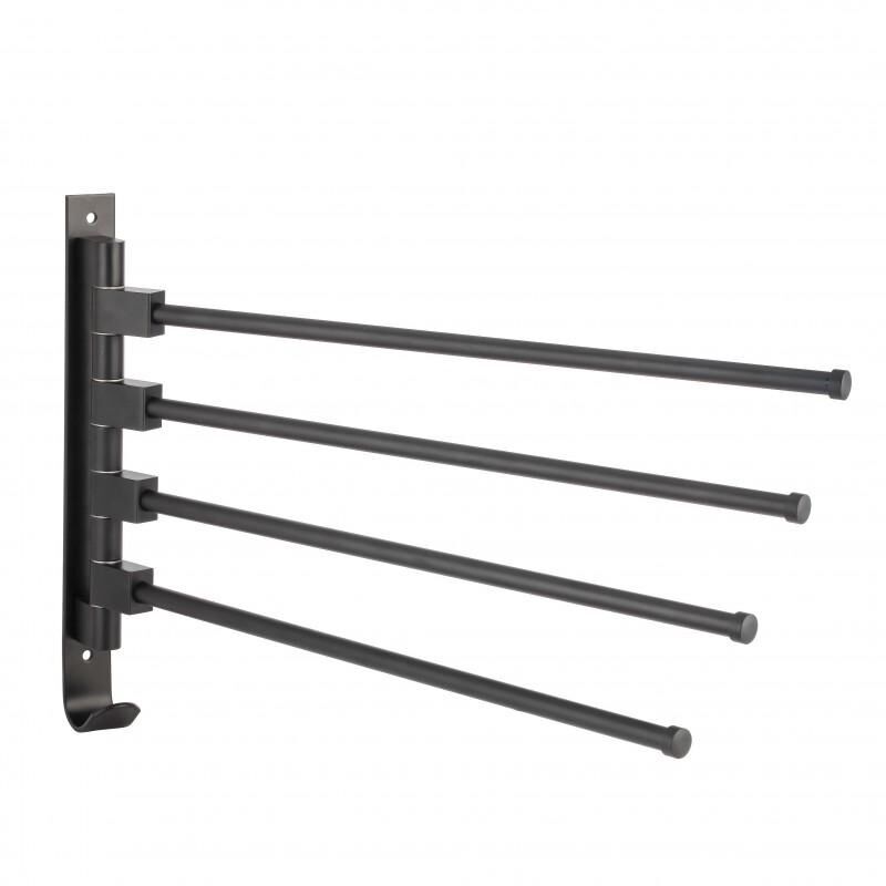 Viking Choice - Porte-serviettes - mural - 46,5x30,5 cm - noir