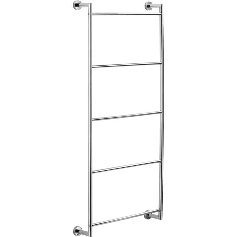 Lineabeta - Porte-serviettes mural Baketo en laiton chromé