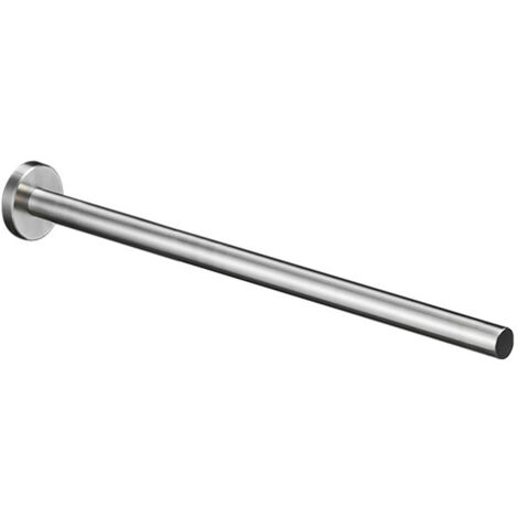 Porte-Serviettes Mural en Acier Inoxydable Brossé 40 cm - Installation sans Perçage - Design Moderne pour Salle de Bain