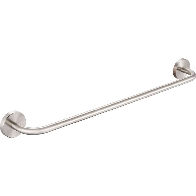 Auralum Max - Porte-serviettes mural en acier inoxydable pour Salle de bain - 60CM - Sans Perçage - Brosée