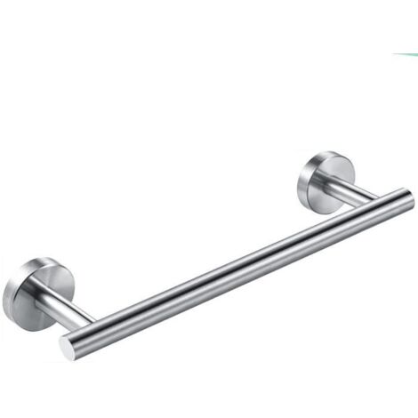 Porte-Serviettes Mural - Inoxydable - 31cm - Antirouille - Contemporain - Salle de Bain