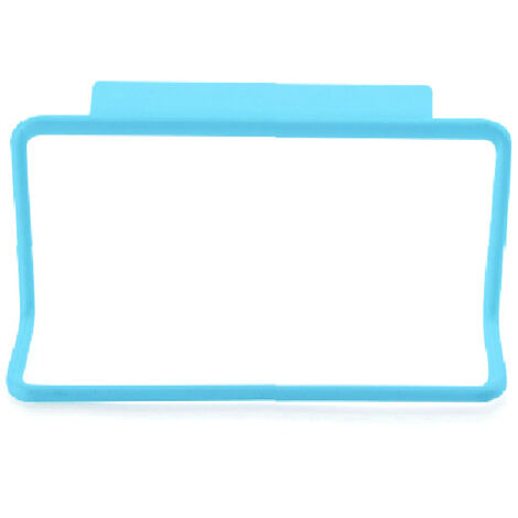 Porte-Serviettes Porte-Serviette Suspendue Organisateur Salle Bain Armoire Armoire Armoire Cintre en Plastique Non Marquante Chiffon Suspendu Cuisine bleu