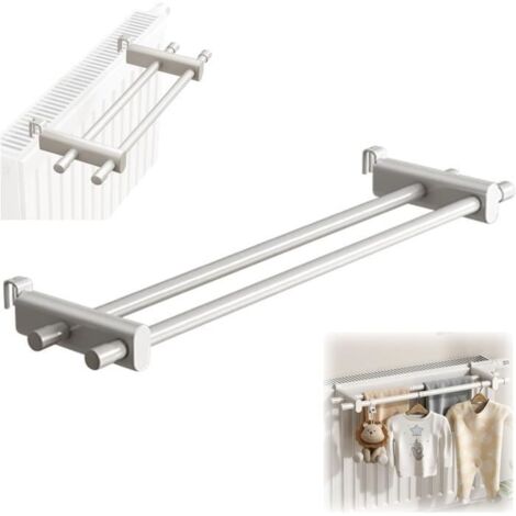 Porte-serviettes pour radiateur,porte-serviettes à suspendre, pour radiateurs,porte-serviettes pour radiateur plat,fixation crochet