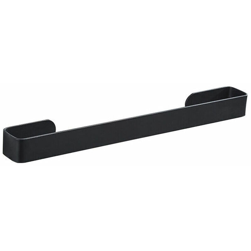 Porte-serviettes pour salle de bain et cuisine, finition noire