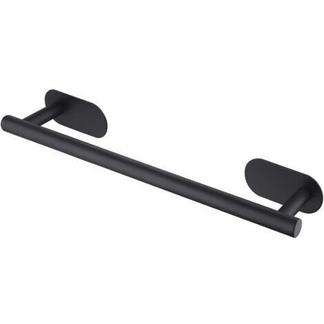 Porte Serviettes Salle de Bain 40cm Barre Murale Auto Adhésive, Acier Inoxydable 304, Pratique et Résistante