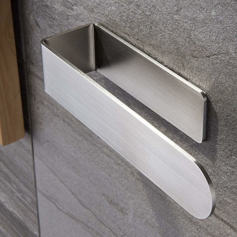 Blue Dream - Porte-Serviettes Salle de Bain Anneau Porte Serviette Ouvert de Style Européen Mural Auto-AdhéSif sans Perçage, sus 304 Inoxydable-Fei Yu