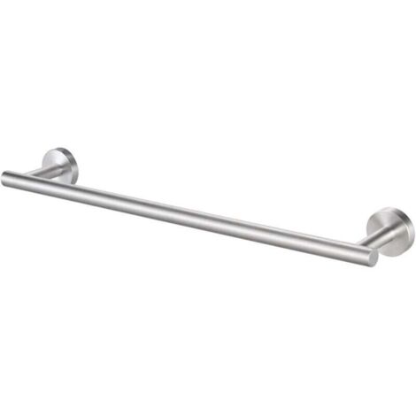 Porte-Serviettes Salle de Bain Barre Porte Serviette Acier INOX SUS304 Murale 50 CM Brossé