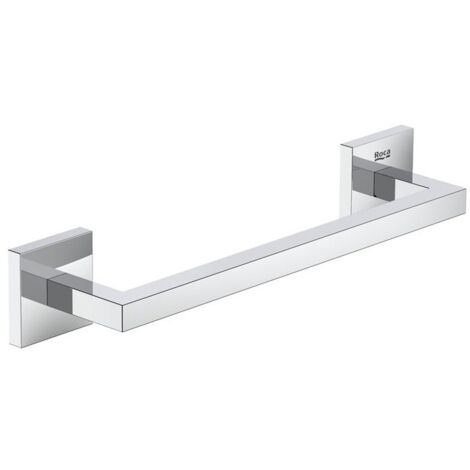 Porte-serviettes SQUARE HOTELS - ROCA Couleur : Chrome - Dimensions : 331 mm