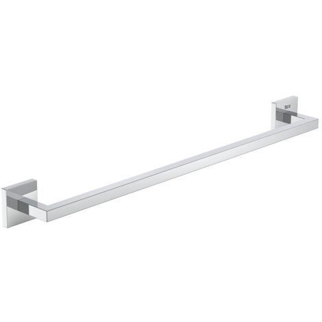 Porte-serviettes SQUARE HOTELS - ROCA Couleur : Chrome - Dimensions : 631 mm