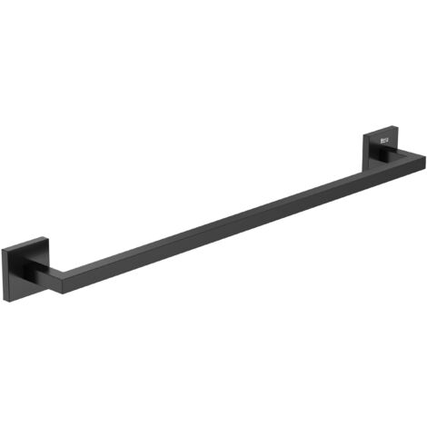 Porte-serviettes SQUARE HOTELS - ROCA Couleur : Noir mat - Dimensions : 790 mm