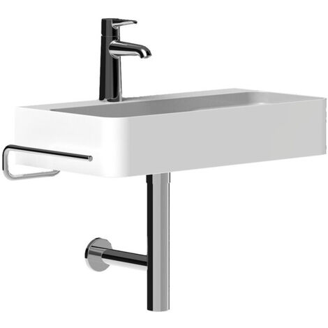 Porte-serviettes VAL chrome, surface de suspension 235 mm LAUFEN