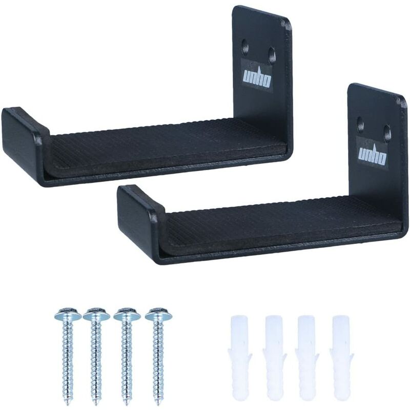 Unho - Porte Ski Mural Support Rangement de Ski Mural Fixation pour Skis Snowboard Planche de Surf