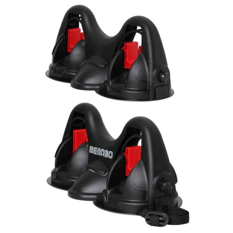 Menabo - Porte-skis magnétique Himalaya pour 2 paires de skis