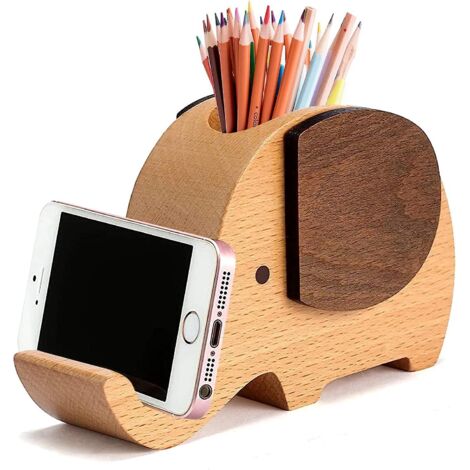 Porte-stylo en métal en forme de guitare pour bureau - Cadeau idéal pour les enfants, les étudiants et les passionnés de papeterie