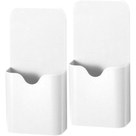 Porte-stylo magnétique en 2 pièces, boîte de rangement magnétique pour crayons, convient pour la salle de classe, le bureau, les casiers à domicile, le réfrigérateur et les casiers à tableau blanc (QX