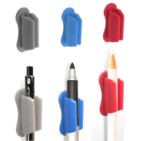 Porte-stylo mural pour bureau, porte-stylo adhésif, porte-stylo en silicone pour bloc-notes, porte-stylo adhésif pour marqueurs, porte-stylo pour bureau