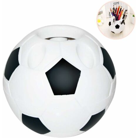 Porte-stylo papeterie organisateur de bureau, porte-stylo de football multifonctionnel porte-brosse à dents organisateur de bureau d'école créative cadeau pour enfants