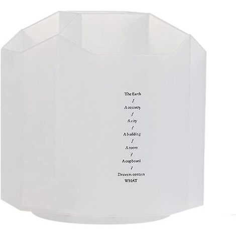 Porte-stylo rotatif à 360°, porte-stylo à 5 compartiments, boîte de rangement pour fournitures de bureau, boîte de rangement pour pinceaux d'art.